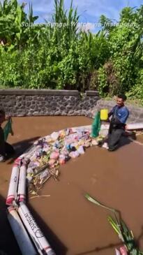 Sungai Watch charity organisation tackling Bali's waste mismanagement