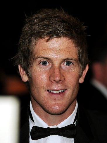 St Kilda's Nick Dal Santo watches the Brownlow Medal count. Picture: Michael Dodge