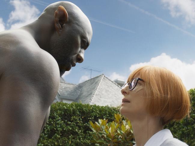 Idris Elba and Tilda Swinton in 3000 Years of Longing.