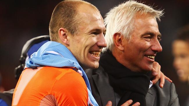 Bert van Marwijk and Arjen Robben enjoyed great success in 2010.