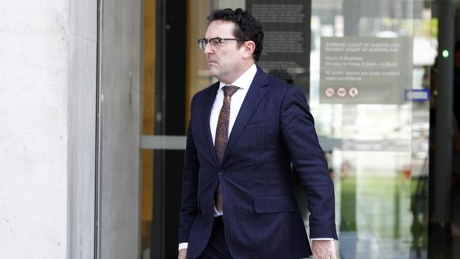 Barrister Andrew Hoare at The Brisbane Supreme Court. Picture: NCA NewsWire/Tertius Pickard