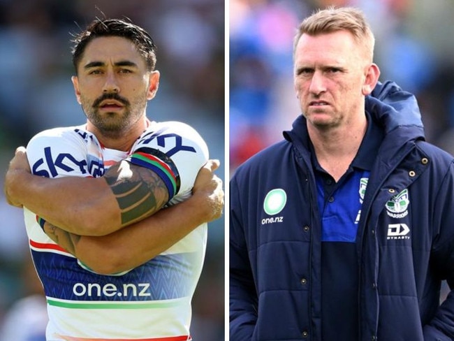 Shaun Johnson and Andrew Webster. Photos: Getty Images