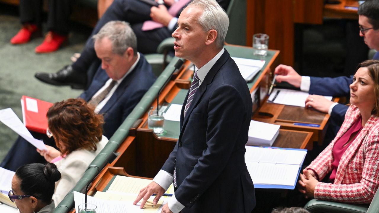 ‘This minister is not in charge’: Andrew Giles pilloried after false drone claim