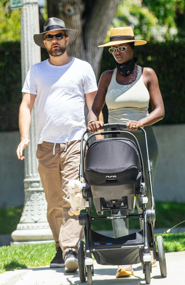 Joshua Jackson and Jodie Turner-Smith.Picture: Backgrid