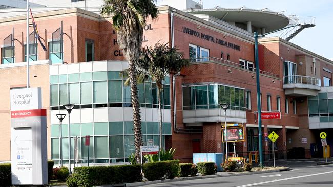 About 24 patients are positive across multiple wards. Picture: NCA NewsWire/Jeremy Piper