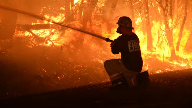 Residents living on the outskirts of Adelaide are being urged to prepare their homes for a bushfire this summer. Picture Campbell Brodie.