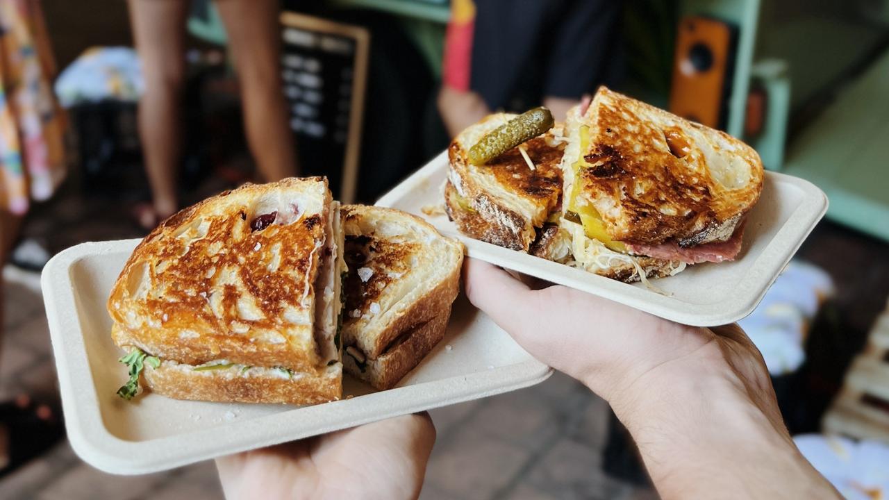 Gracie's toasties in Darwin. Picture: Kate Dinning
