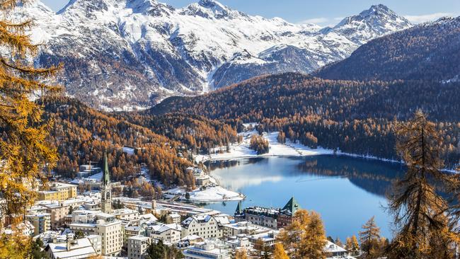 St. Moritz is famous for winter sport.