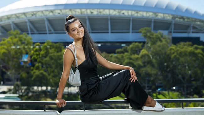 Danni Leeson hopes to create travel content and launch her own clothing collection in the future. Picture: Mark Brake