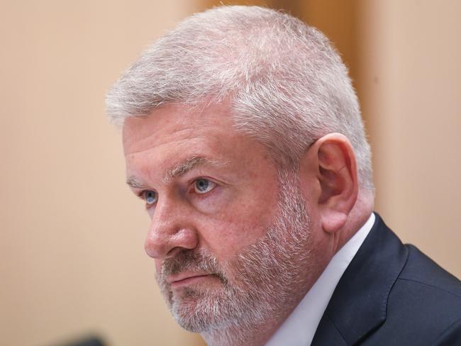 Australian Communications Minister Mitch Fifield wants a review of the telco industry. Picture: Lukas Coch/AAP