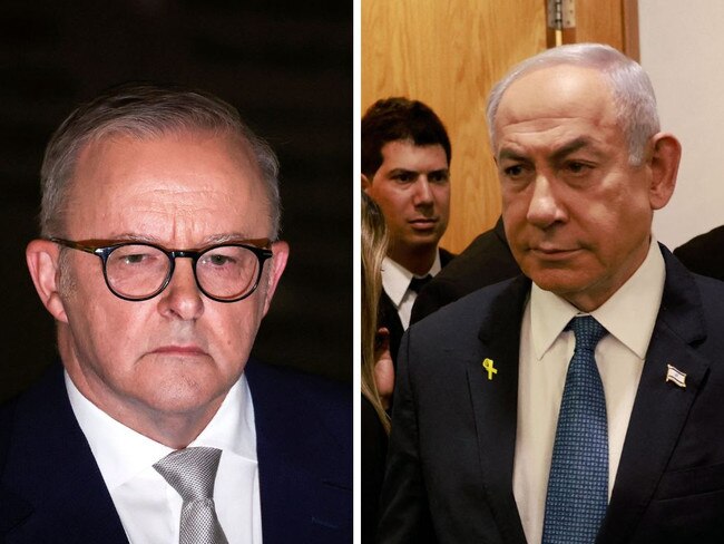 Albo and Netanyahu  Israeli Pm