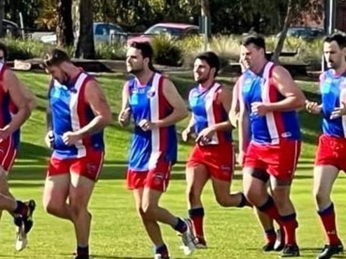 Chadstone in pre-season training as it prepares to return.