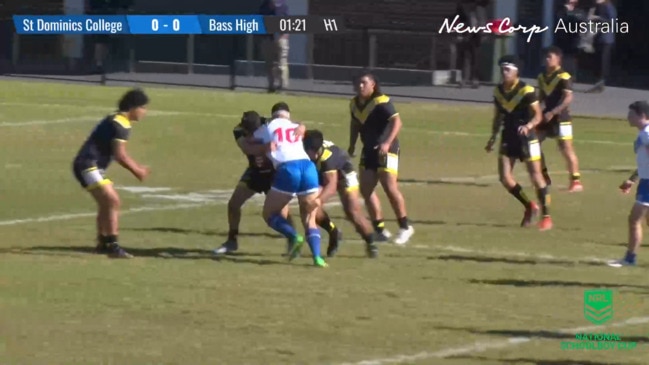 Replay: NRL Schoolboy Cup - St Dominic's College vs Bass High