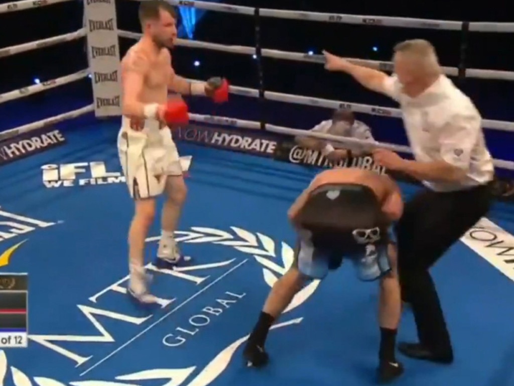 Boxing 2021: Maxi Hughes vs Paul Hyland KO video, result | news.com.au ...