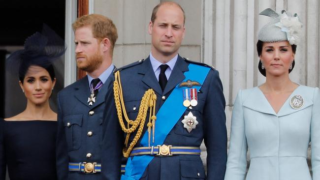 William and Kate were keen to avoid the Sussexes during their recent visit to the UK. Picture: Tolga Akmen/AFP