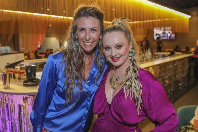 <p>Tracie Eaton and Riely Saville at Gold Coast Wonder Women group screening of Magic Mike: Last Dance at Event Cinemas Gold Class Pacific Fair, Broadbeach February 8th, 2023. Picture: Marcelo Lang</p>