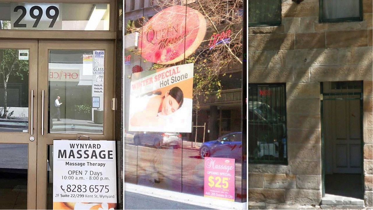 Sydney Cbd Massage Parlours Convicted Over Illegal Sex Herald Sun