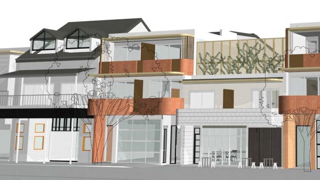 Artist Impression: Proposed development of shop-top housing and commercial premises on Beaumont St, Islington. Picture: Newcastle City Council Documents