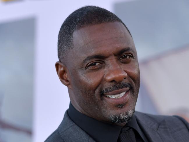 Idris Elba revealed earlier this week that he had tested positive for coronavirus. Picture: AFP