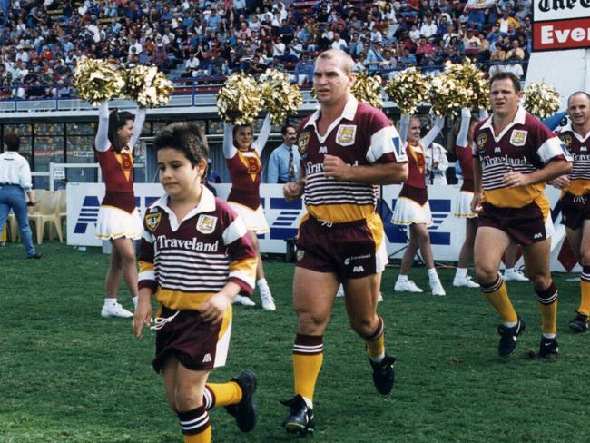 The Brisbane Broncos played at QSAC (then ANZ Stadium) from 1993-2002. Picture: Supplied