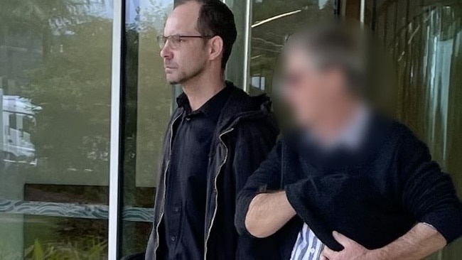 Robert Vivian Summerhayes, 36, (left) leaves Coffs Harbour Local Court on Tuesday, July 2.