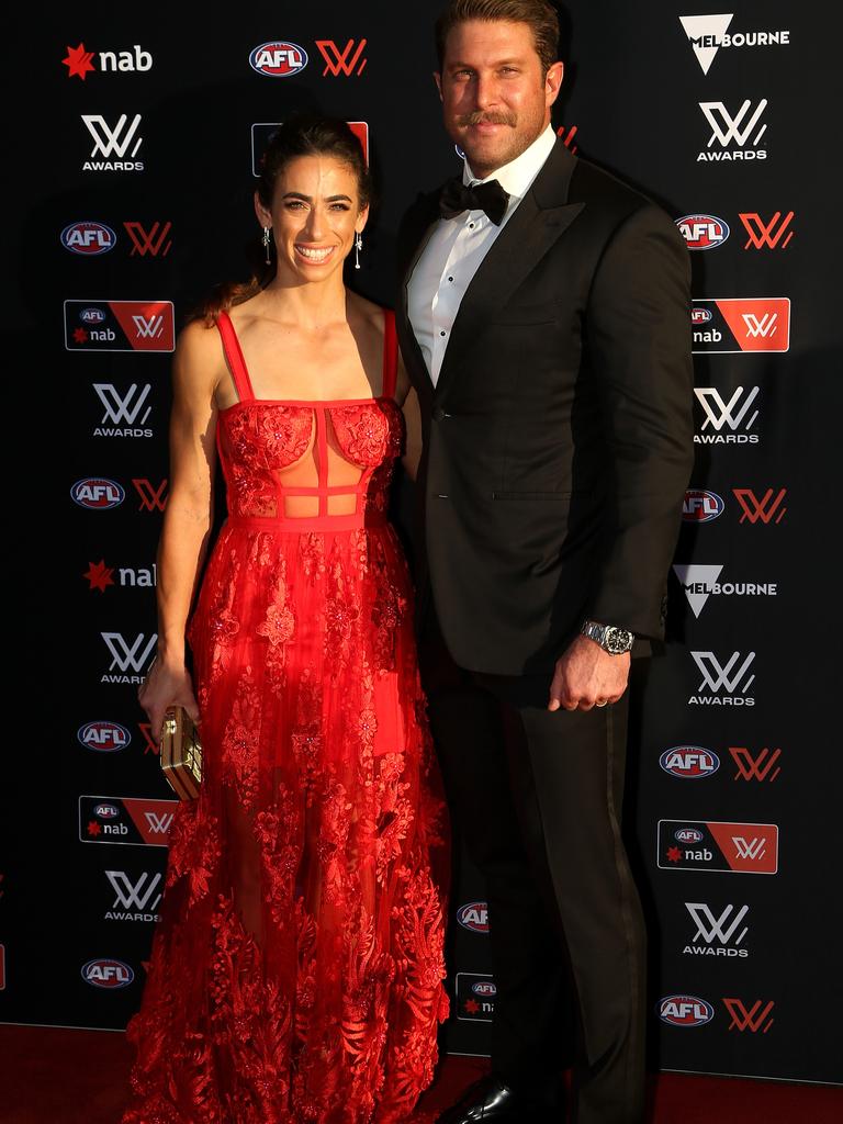 W Awards Fashion Coral Carpet Looks From Aflw Stars Herald Sun