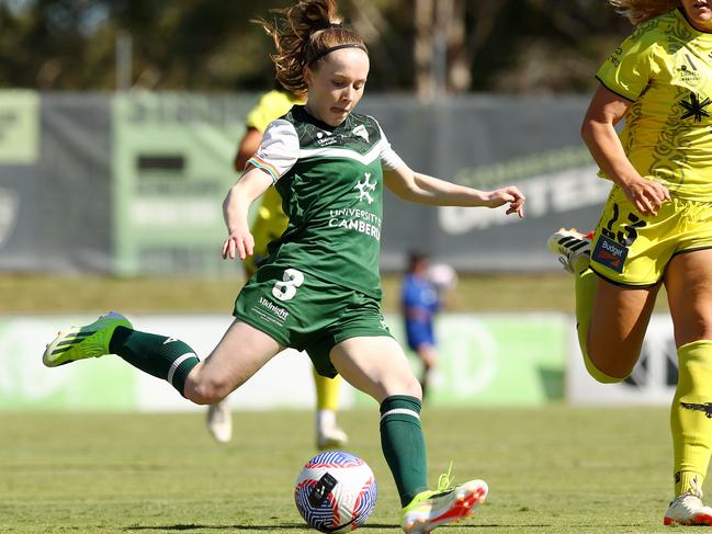Sasha Grove has four seasons under her belt with Canberra United. (Photo by Mark Nolan/Getty Images)