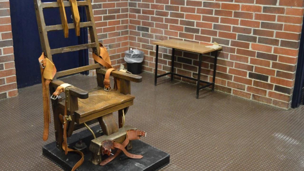 The electric chair. Picture: South Carolina Department of Corrections