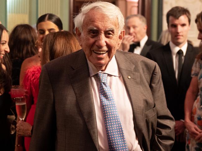 Harry Triguboff pictured at his 90th birthday celebrations. Picture: Esteban La Tessa,