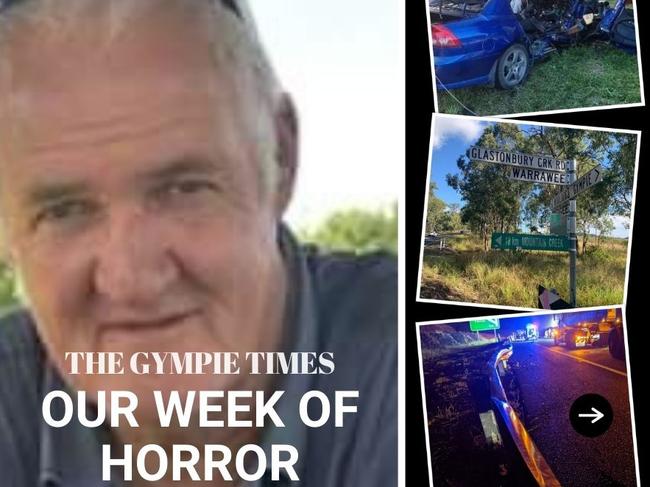 It has been a week of devastating accidents in the Gympie, with two people killed, three fighting for life and the community in shock.