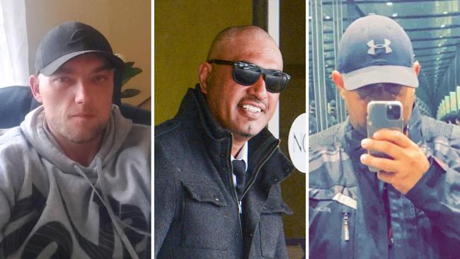 Three SA criminals busted by Operation Ironside. Pictures: File