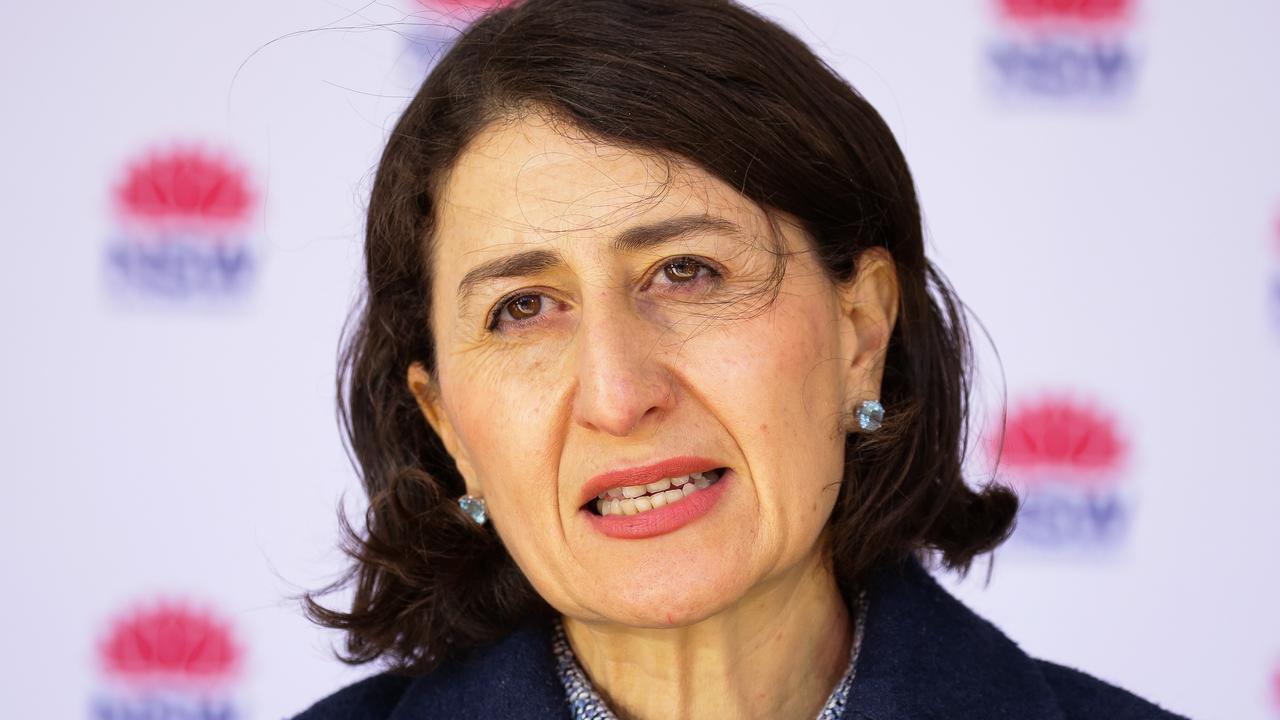 Premier Gladys Berejiklian said Sydney was yet to quash the virus. Picture: NCA NewsWire/ Gaye Gerard