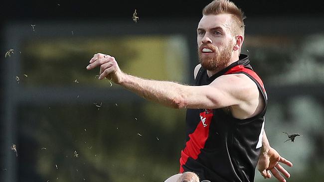 North Launceston star Josh Ponting in action during the Tasmanian State League match against Glenorchy. Picture: NIKKI DAVIS-JONES