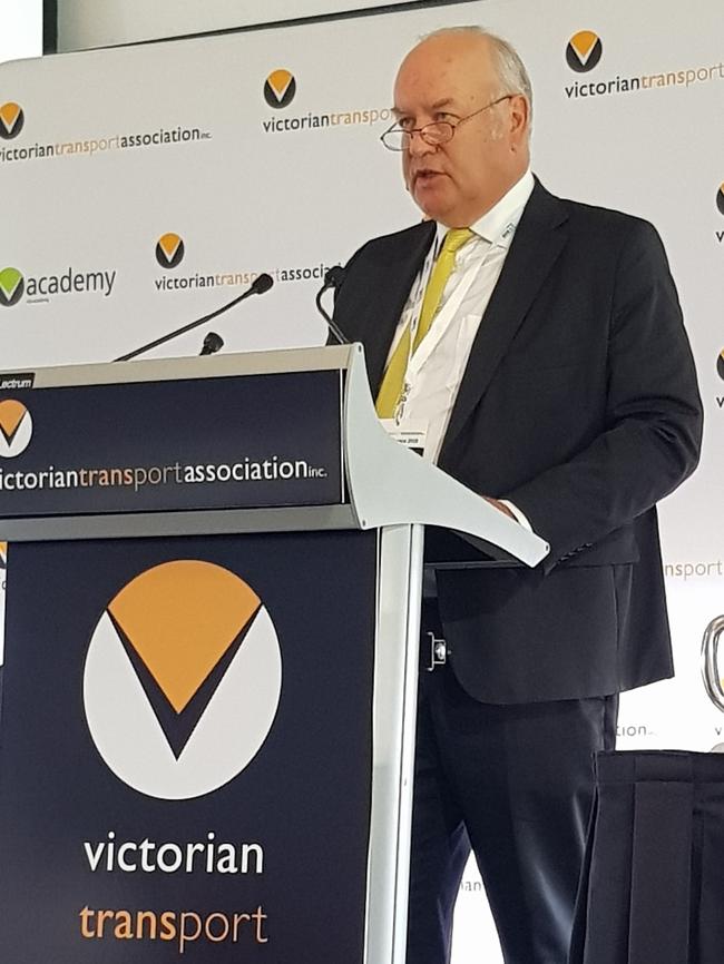 Victorian Transport Association chief executive Peter Anderson.