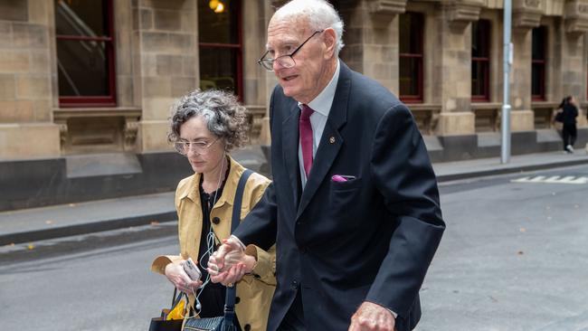 Peter Hollingworth this week faced the Anglican Church in Melbourne’s Professional Standards Board. Picture: Valeriu Campan