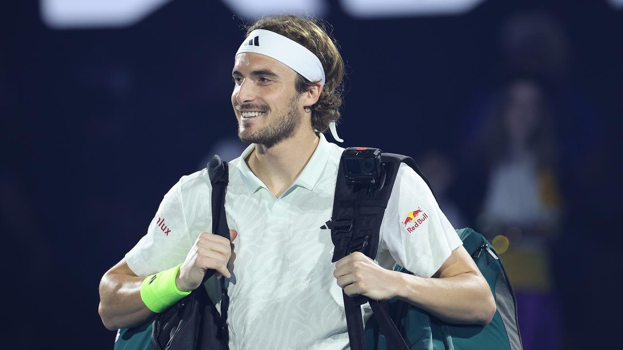 Stefanos Tsitsipas reached the final last year - and will be hoping to go one better. Picture: Getty