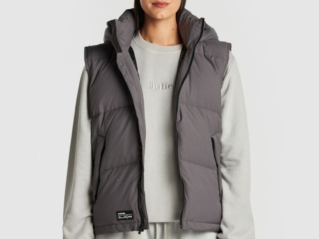 This puffer vest is sure to keep you warm.