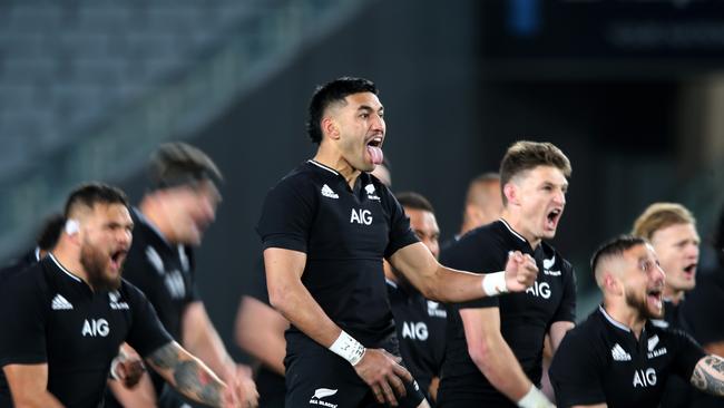 Rieko Ioane’s comments regarding Australia’s “disrespect” towards the haka have not gone down well. Picture: Getty Images