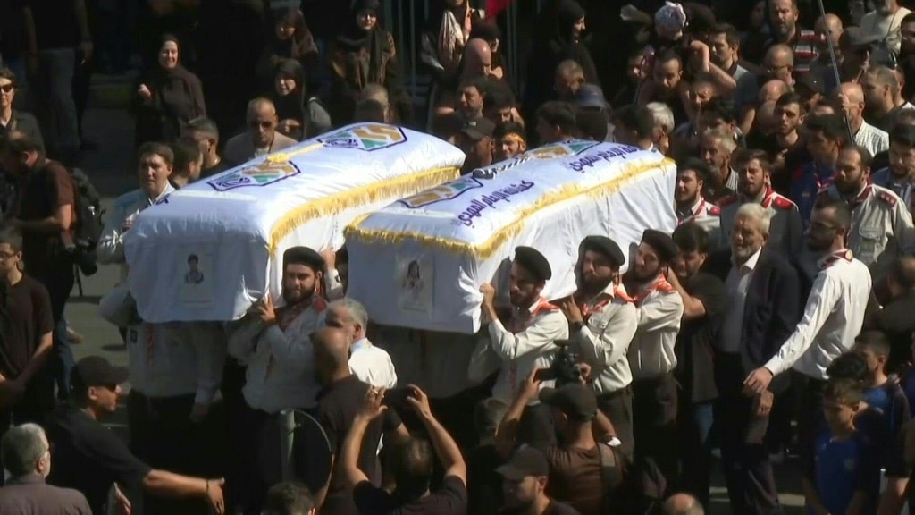 Hezbollah Mourns Commander Slain In Israeli Strike | Daily Telegraph