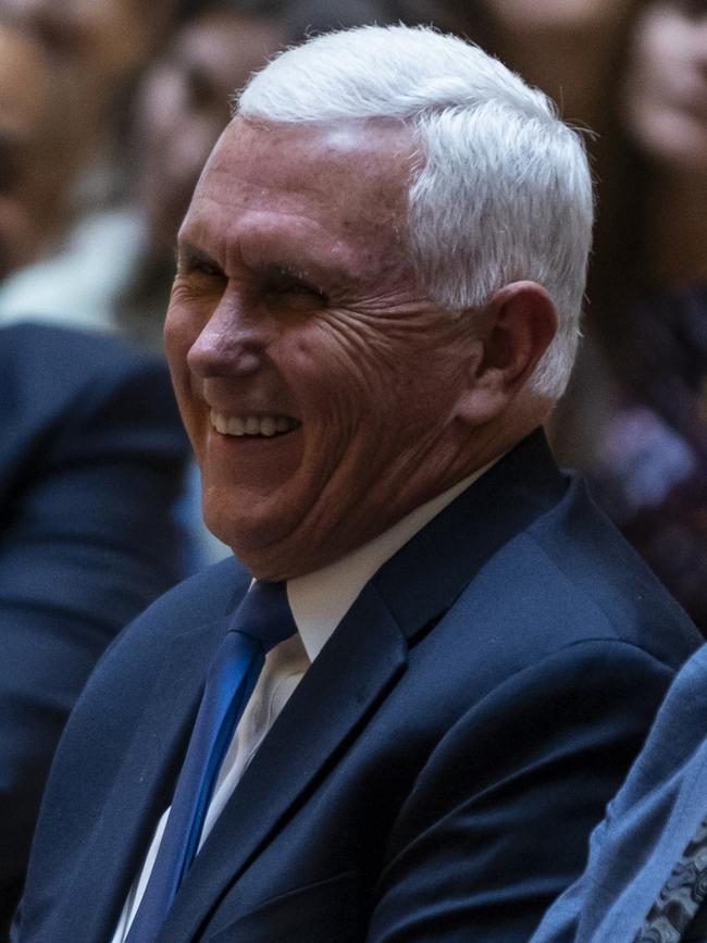 Former US vice-president Mike Pence. Picture: Samuel Corum