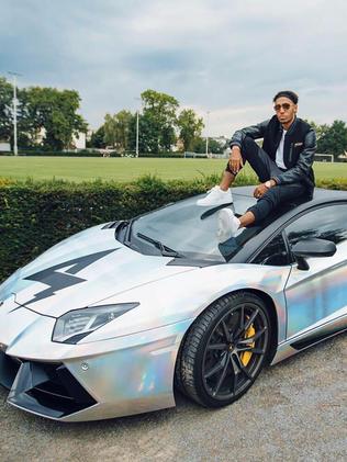 Aubameyang has put one of his Lamborghini's up for sale - at £250,000