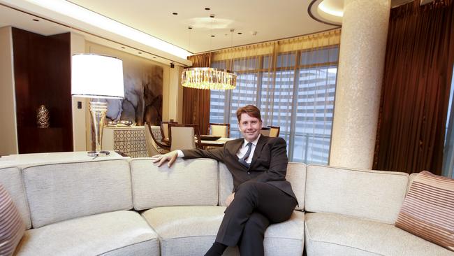 CEO of The Star Group Matt Bekier on the Gold Coast for the official opening of The Darling. Picture: Tim Marsden