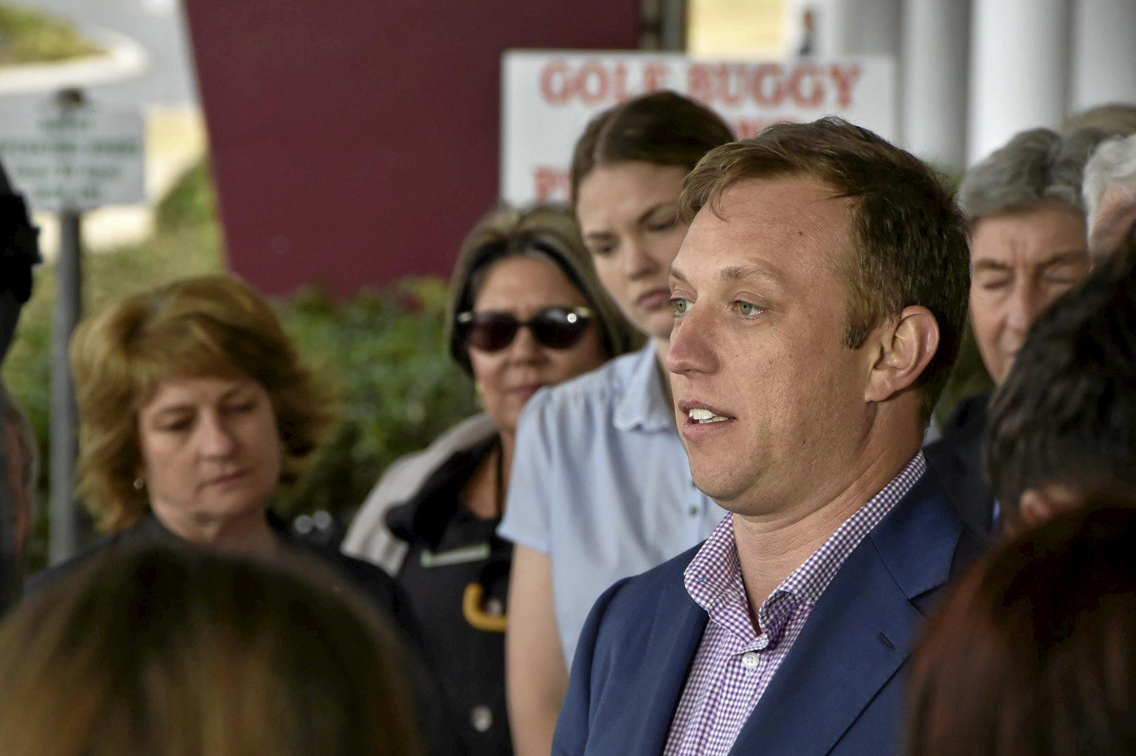 Dr Steven Miles. Cabinet in Toowoomba. September 2018. Picture: Bev Lacey