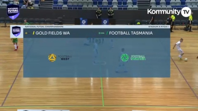 Replay: Football Australia National Futsal Championships Day 1 - Gold Fields WA v Football Tasmania (U14 Boys)