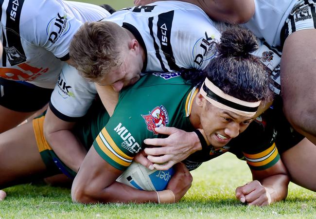 Sitili Tupouniua for Wyong Roos last season. 