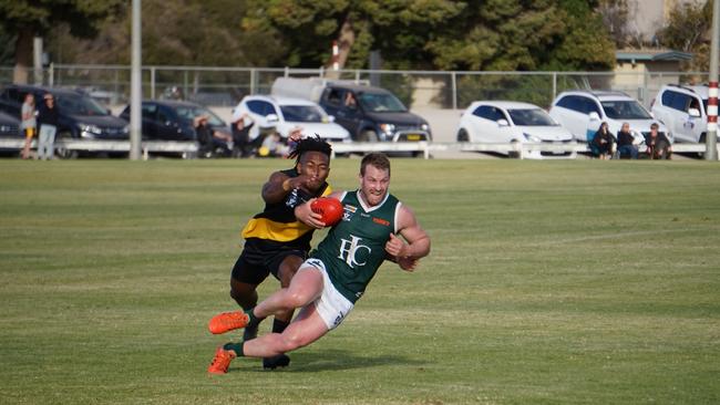 Imperials midfielder Bryce Hards was again in good form for his side. Picture: Michael DiFabrizio