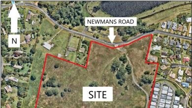 The Newman's Road site of the Ingenia over 55s accommodation in Woolgoolga.