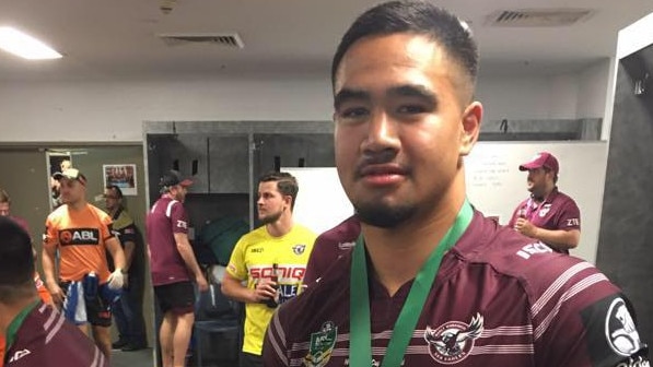 A Facebook post from Keith Titmuss after winning the 2017 Holden Cup U20's Grand Final. Keith collapsed and died after a pre-season training session for his Manly-Warringah NRL club on Monday. Source https://www.facebook.com/photo.php?fbid=1710918975605488&set=pb.100000622065822.-2207520000..&type=3