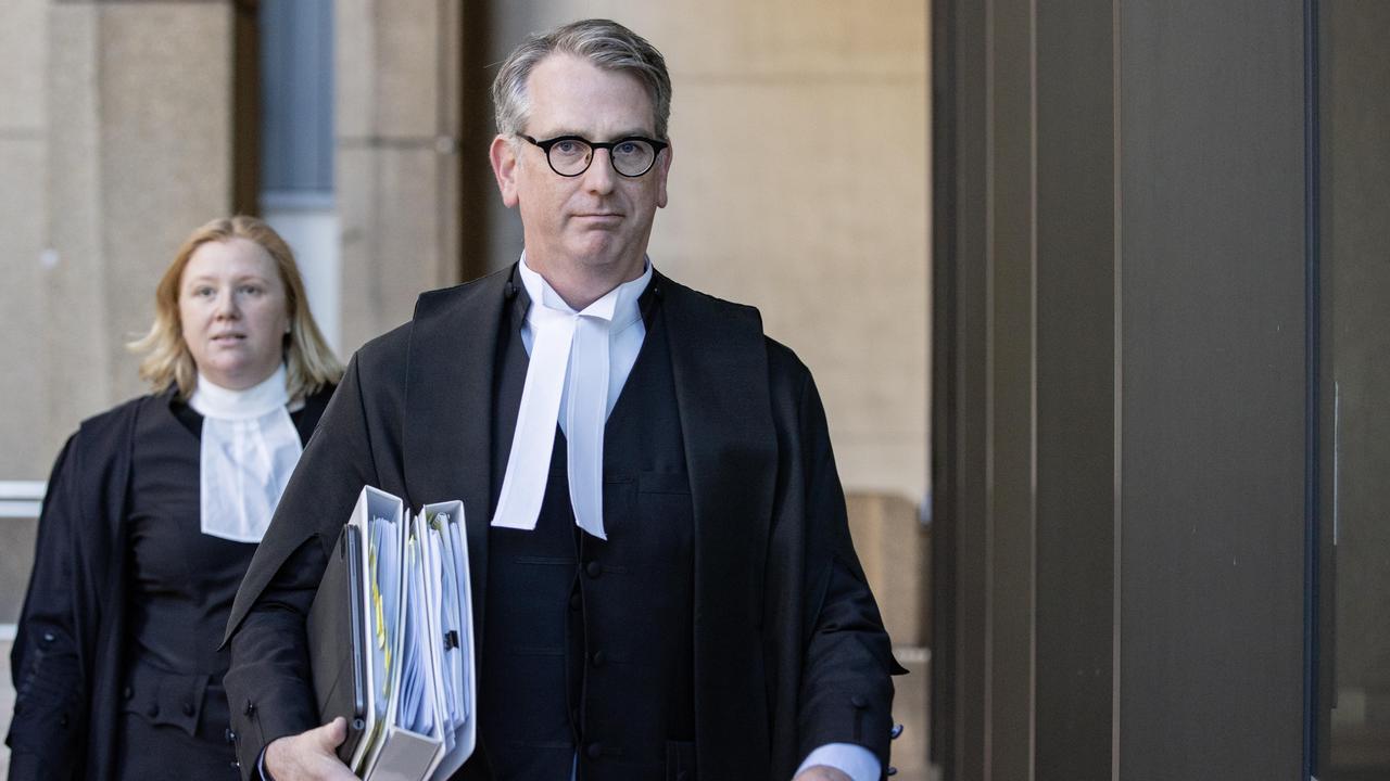 ABC’s barrister Nicholas Owens SC slammed Heston Russell as “dishonest”. Picture: NCA NewsWire / Dylan Coker