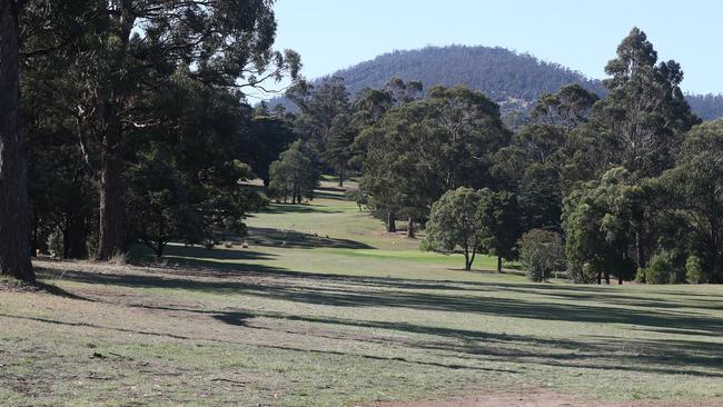 The fairway on the first hole at Rosny Park public golf course. Picture: Nikki Davis-Jones